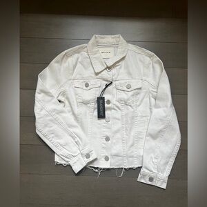 NWT BLANKNYC White Denim Jean Jacket